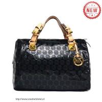 michael kors logo-print groot zwart boekentassen Outlet Groningen 9ajt0960